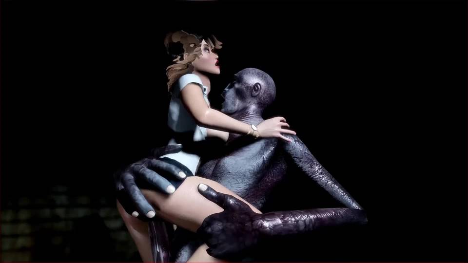Hentai 3D, Teen baisée par des aliens